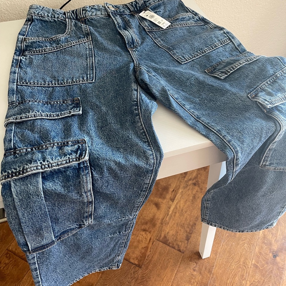 Garage Women’s Denim Cargo Jeans